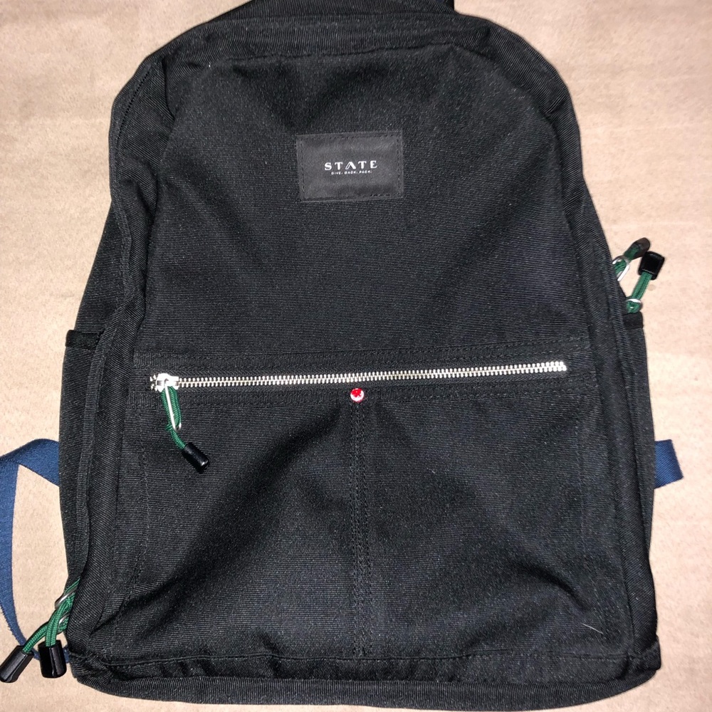 State Black Backpack